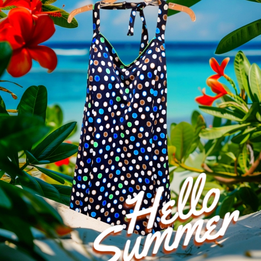 It Figures! Swim Dress 24W NWOT